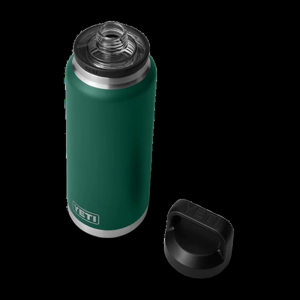 YETI - Rambler Bottle Chug 36oz/1L - Black Forest Green